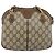Borsa a Spalla Gucci GG Supreme Web Sherry Line PVC Beige 904 02 047 Auth hk2990 D'oro - vista 2