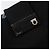Bolso de Hombro Gancini de Nylon Negro y Plata de Salvatore Ferragamo Auth hk2985 - vista 10