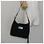 Bolso de Hombro Gancini de Nylon Negro y Plata de Salvatore Ferragamo Auth hk2985 - vista 22