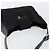 Bolso de Hombro Gancini de Nylon Negro y Plata de Salvatore Ferragamo Auth hk2985 - vista 6