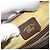 Bolsa de mão GUCCI GG Supreme Web Sherry Line PVC Bege Ouro Vermelho Auth BA6243 Dourado - vista 12