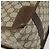 Bolsa de mão GUCCI GG Supreme Web Sherry Line PVC Bege Ouro Vermelho Auth BA6243 Dourado - vista 14