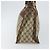 Bolsa de mão GUCCI GG Supreme Web Sherry Line PVC Bege Ouro Vermelho Auth BA6243 Dourado - vista 4