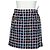 Falda CHANEL Tweed Marino CC Auth 136320M Azul marino