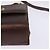 Borsa a Spalla Gancini in Pelle Marrone e Oro Salvatore Ferragamo Auth hk2983 D'oro - vista 14