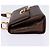 Borsa a Spalla Gancini in Pelle Marrone e Oro Salvatore Ferragamo Auth hk2983 D'oro - vista 3