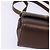 Borsa a Spalla Gancini in Pelle Marrone e Oro Salvatore Ferragamo Auth hk2983 D'oro - vista 9