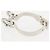 PRADA Charm Métal Cuir 2Set Noir Argent Auth 143381 Argenté - vue 9