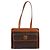 Céline Borsa tote in tela Macadam CELINE in pelle PVC marrone oro Auth ep11322 D'oro - vista 13