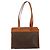 Céline Borsa tote in tela Macadam CELINE in pelle PVC marrone oro Auth ep11322 D'oro - vista 2