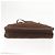 CHANEL Borsa Tote Lana Marrone CC Auth 145717 - vista 10