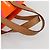 LOUIS VUITTON Borsa Reade PM Monogram Vernis Fluo Rosa Arancio M91903 Auth 143574 Arancione - vista 7