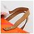 LOUIS VUITTON Borsa Reade PM Monogram Vernis Fluo Rosa Arancio M91903 Auth 143574 Arancione - vista 8