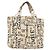 CHANEL Bisy Linie Tote Bag aus Canvas Weiß CC Auth 145779