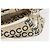 CHANEL Bisy Linie Tote Bag aus Canvas Weiß CC Auth 145779 - Ansicht 7