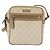 Gucci Borsa a Spalla GG Supreme PVC Beige Oro 233268 Auth gh908 D'oro - vista 2