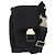 PRADA Schultertasche Nylon Schwarz Silber Authentisch 143276