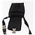 PRADA Schultertasche Nylon Schwarz Silber Authentisch 143276 - Ansicht 10