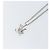 COLLANA Monogram Row in metallo Argento LOUIS VUITTON M02254 LV Auth 143366 - vista 13