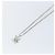 COLLANA Monogram Row in metallo Argento LOUIS VUITTON M02254 LV Auth 143366 - vista 14