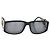 Occhiali da sole CHANEL COCO Marca Plastica Nera CC Auth 143784 Nero