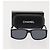 Occhiali da sole CHANEL COCO Marca Plastica Nera CC Auth 143784 Nero - vista 11