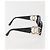 Occhiali da sole CHANEL COCO Marca Plastica Nera CC Auth 143784 Nero - vista 4