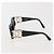 Occhiali da sole CHANEL COCO Marca Plastica Nera CC Auth 143784 Nero - vista 5