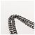 Autre Marque Borsa a spalla Stella McCartney Chain Fabera in suede rosa argento autentica BA5956 - vista 14