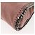 Autre Marque Borsa a spalla Stella McCartney Chain Fabera in suede rosa argento autentica BA5956 - vista 16