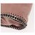Autre Marque Borsa a spalla Stella McCartney Chain Fabera in suede rosa argento autentica BA5956 - vista 17
