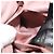 Autre Marque Borsa a spalla Stella McCartney Chain Fabera in suede rosa argento autentica BA5956 - vista 22