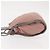 Autre Marque Borsa a spalla Stella McCartney Chain Fabera in suede rosa argento autentica BA5956 - vista 4