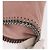 Autre Marque Borsa a spalla Stella McCartney Chain Fabera in suede rosa argento autentica BA5956 - vista 9