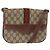 Bolso Sherry Line GG Supreme Web de GUCCI en PVC beige y dorado 001 113 6862 Auth 143301