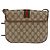 Bolso Sherry Line GG Supreme Web de GUCCI en PVC beige y dorado 001 113 6862 Auth 143301 - vista 2