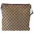 GUCCI GG Canvas Schultertasche Beige Silber 113013 Auth 143267 - Ansicht 2