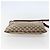 GUCCI GG Canvas Schultertasche Beige Silber 113013 Auth 143267 - Ansicht 5