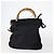 Borsa a Spalla Gucci Bamboo Jackie Nylon 6Set Nera Auth bs29393 Nero - vista 2