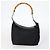 Borsa a Spalla Gucci Bamboo Jackie Nylon 6Set Nera Auth bs29393 Nero - vista 8