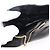 Stivaletti LOUIS VUITTON in Pelle Suhari 34 1/2 Nero Oro LV Auth 143282 D'oro - vista 18