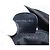 Borsa a mano in nylon nero e argento Gucci Bamboo 000 1998 0508 Auth 143305 - vista 12