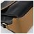 Céline Bolso de Hombro de Cuero Negro y Dorado Auth BA6127 - vista 14
