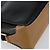 Céline Bolso de Hombro de Cuero Negro y Dorado Auth BA6127 - vista 16