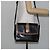 Céline Bolso de Hombro de Cuero Negro y Dorado Auth BA6127 - vista 24