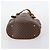Céline Borsa a tracolla CELINE C Macadam Canvas PVC Leather 3 Set Brown Gold Auth 142449 Marrone D'oro - vista 22