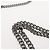 Autre Marque Sac à épaule Stella McCartney Chain Fabera en daim gris argent authentique BA6056 Marron Argenté - vue 14