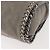 Autre Marque Sac à épaule Stella McCartney Chain Fabera en daim gris argent authentique BA6056 Marron Argenté - vue 17
