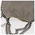Autre Marque Sac à épaule Stella McCartney Chain Fabera en daim gris argent authentique BA6056 Marron Argenté - vue 6