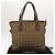 CHANEL Nuova Borsa Tote da Viaggio Nylon Khaki CC Auth 143817 Cachi - vista 12